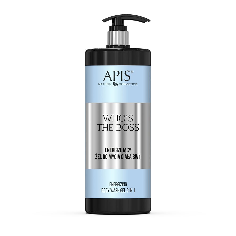 APIS Who’s the Boss Energising 3-in-1 Body Wash Gel | 1 L - REGN