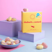 Ask Mummy & Daddy Rhubarb & Custard Gift Box – Rhubarb and Custard Sweets - REGN