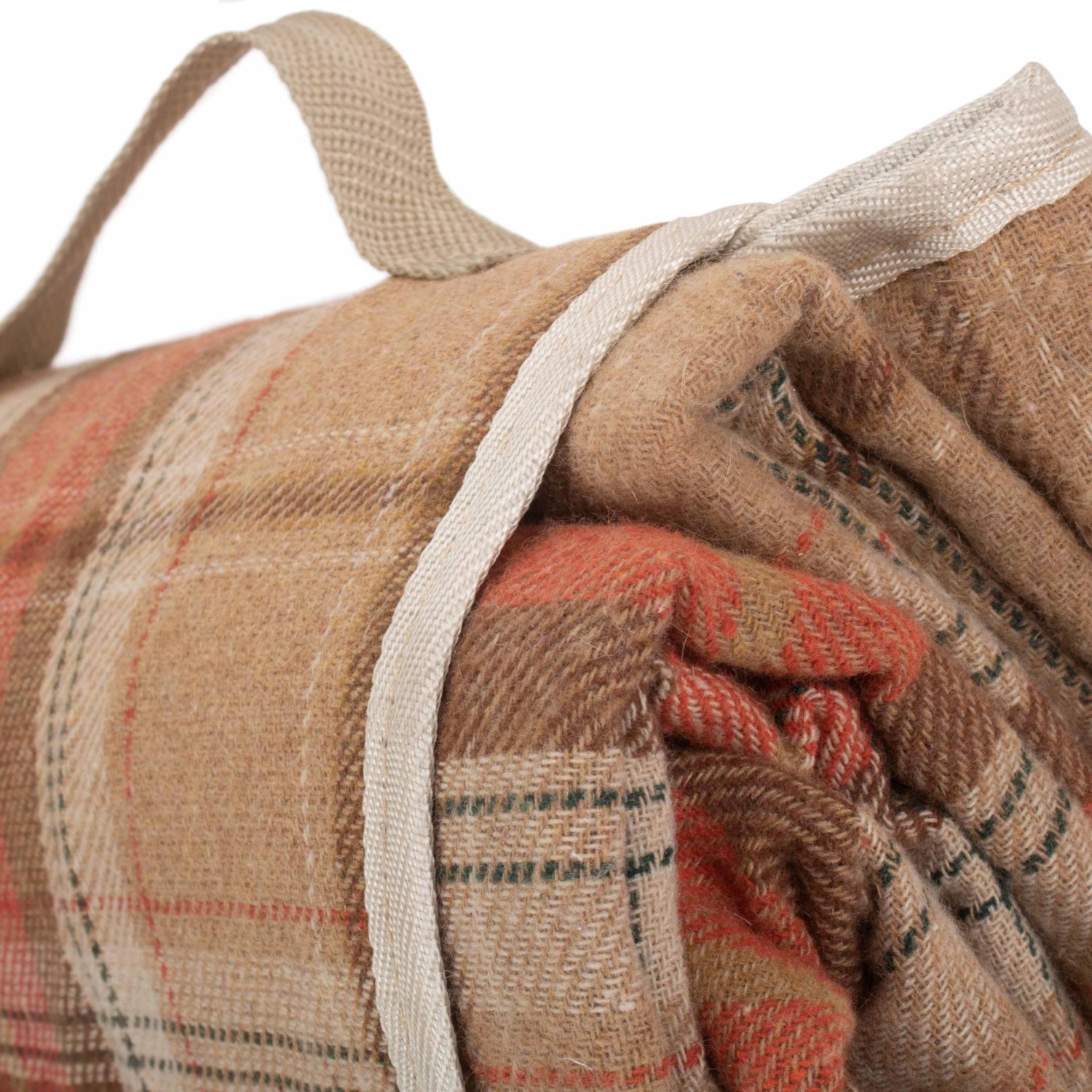 Autumn Red Tartan Waterproof Picnic Blanket Rug - REGN