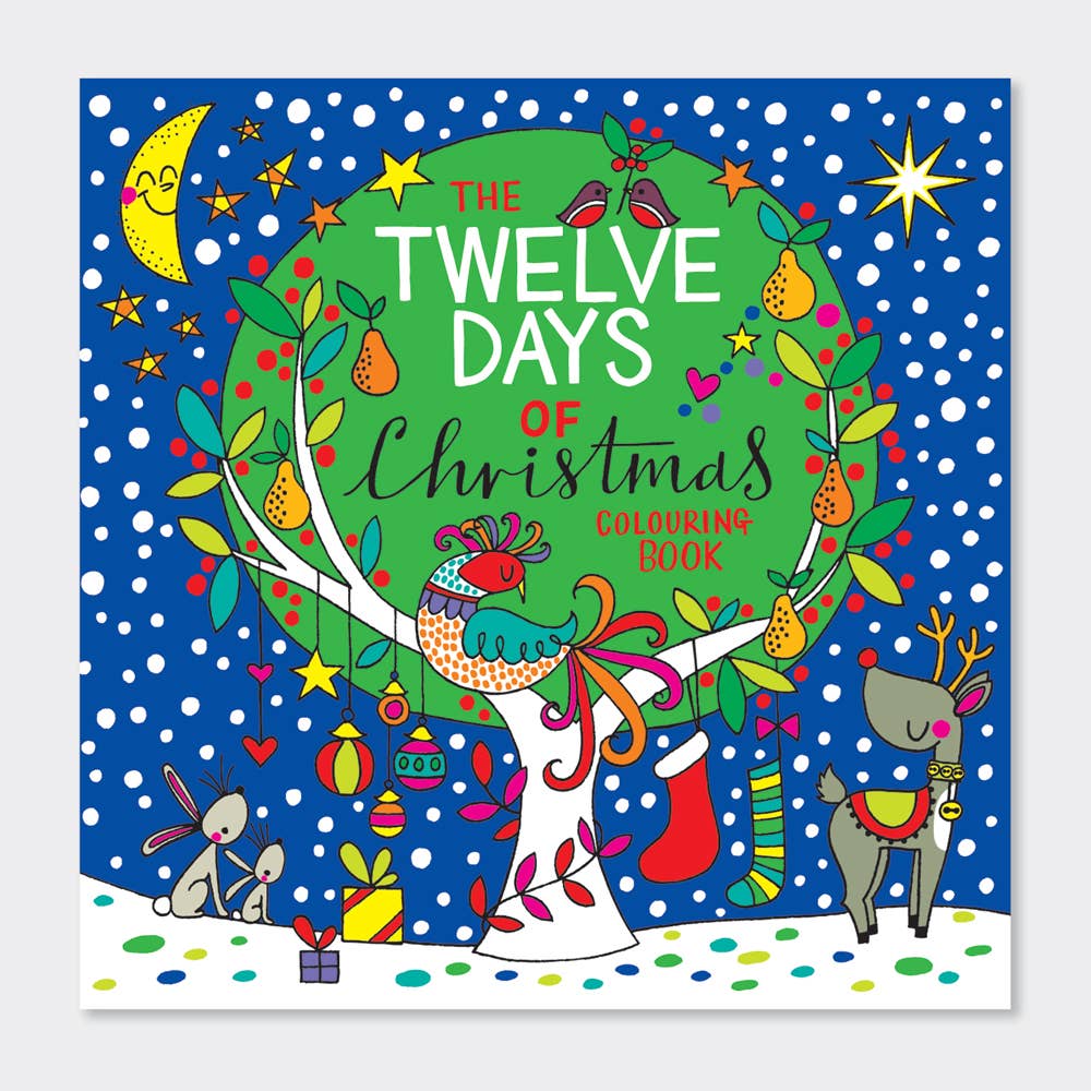 Children’s Christmas Colouring Book – 12 Days of Christmas