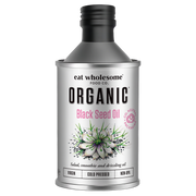 Eat Wholesome Organic Black Seed Oil 250ml | Cold-Pressed