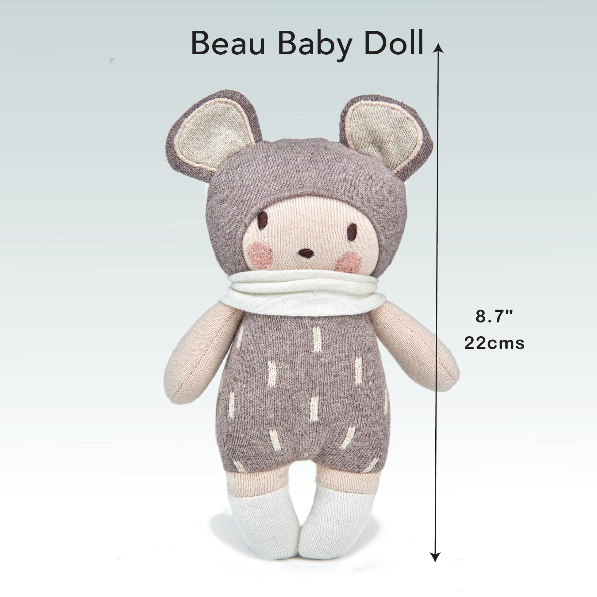 Baby Beau Knitted Doll - REGN