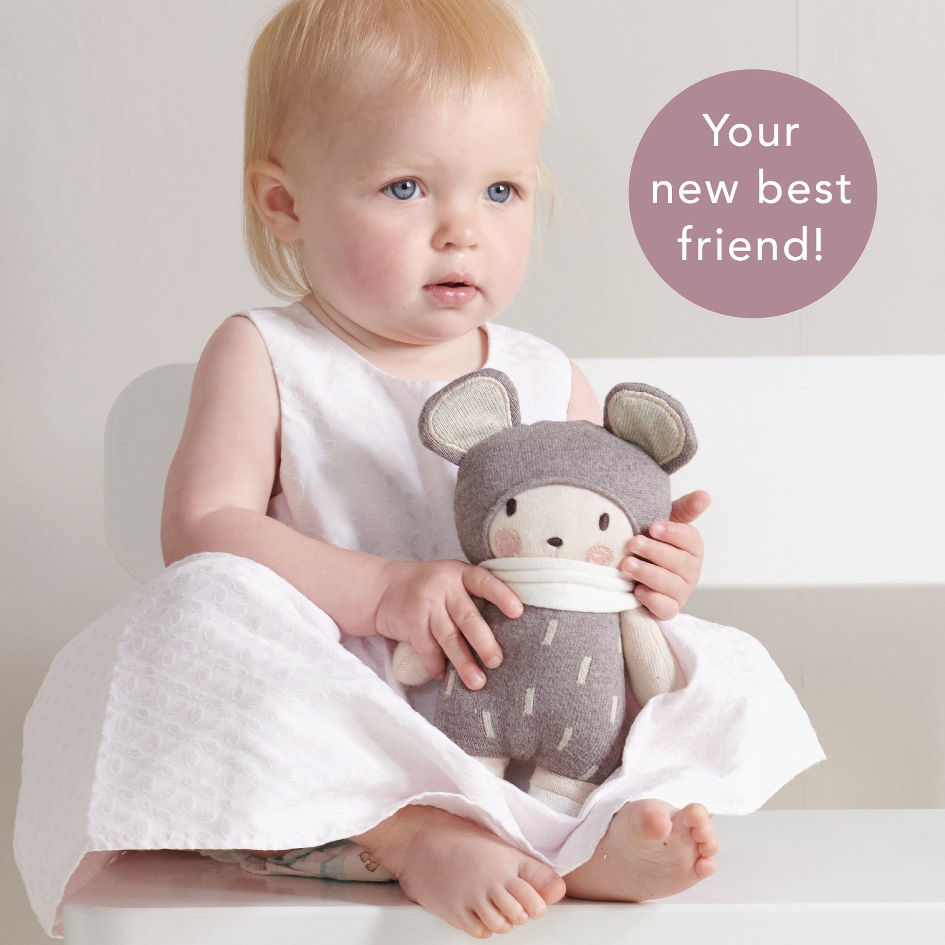 Baby Beau Knitted Doll - REGN