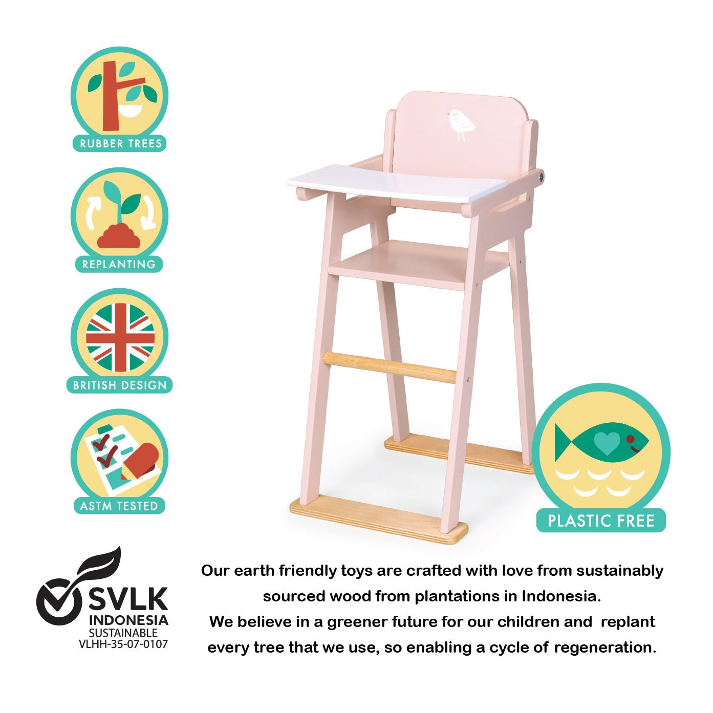 Baby Doll High Chair - REGN