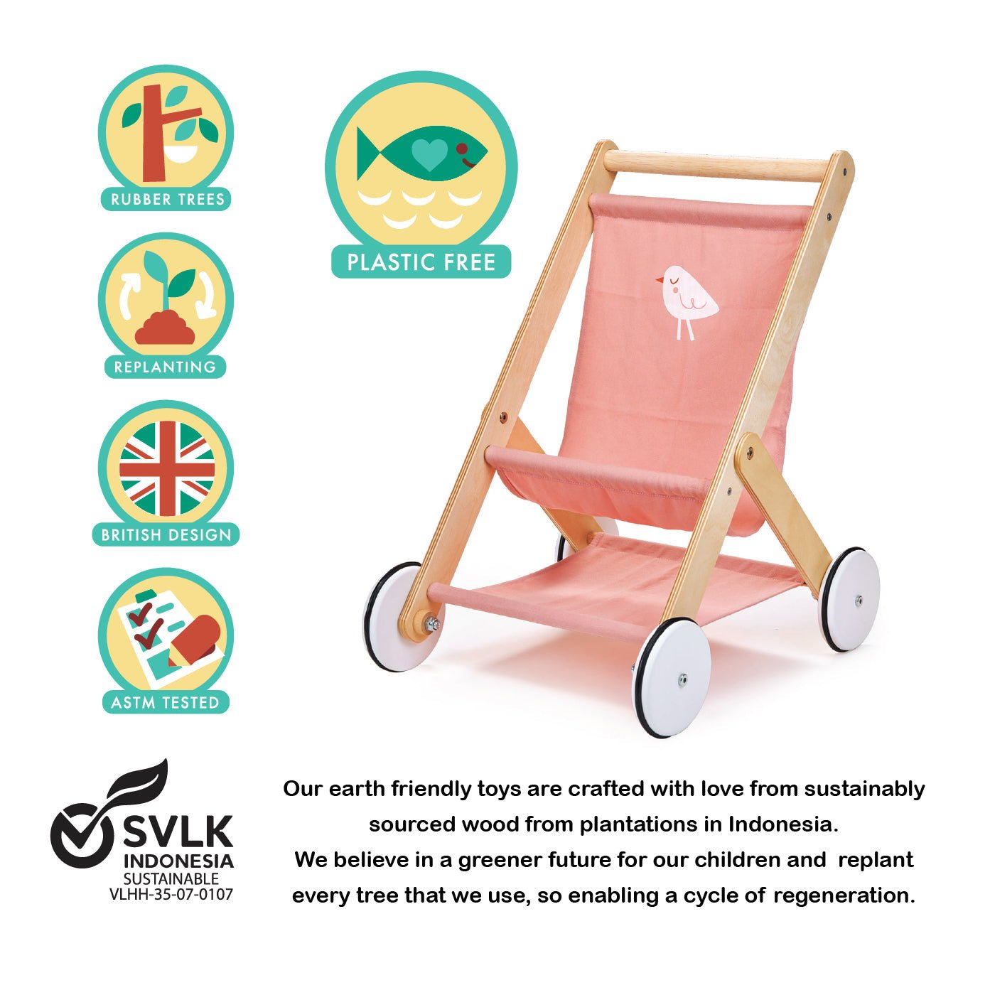 Baby Doll Stroller - REGN