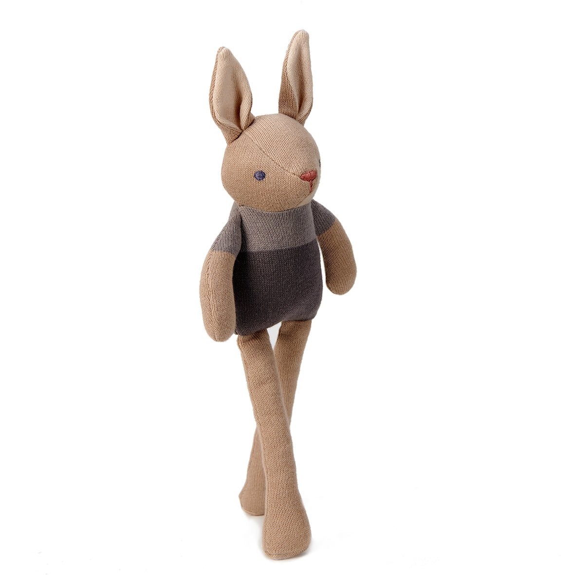 Baby Threads Taupe Bunny Doll - REGN