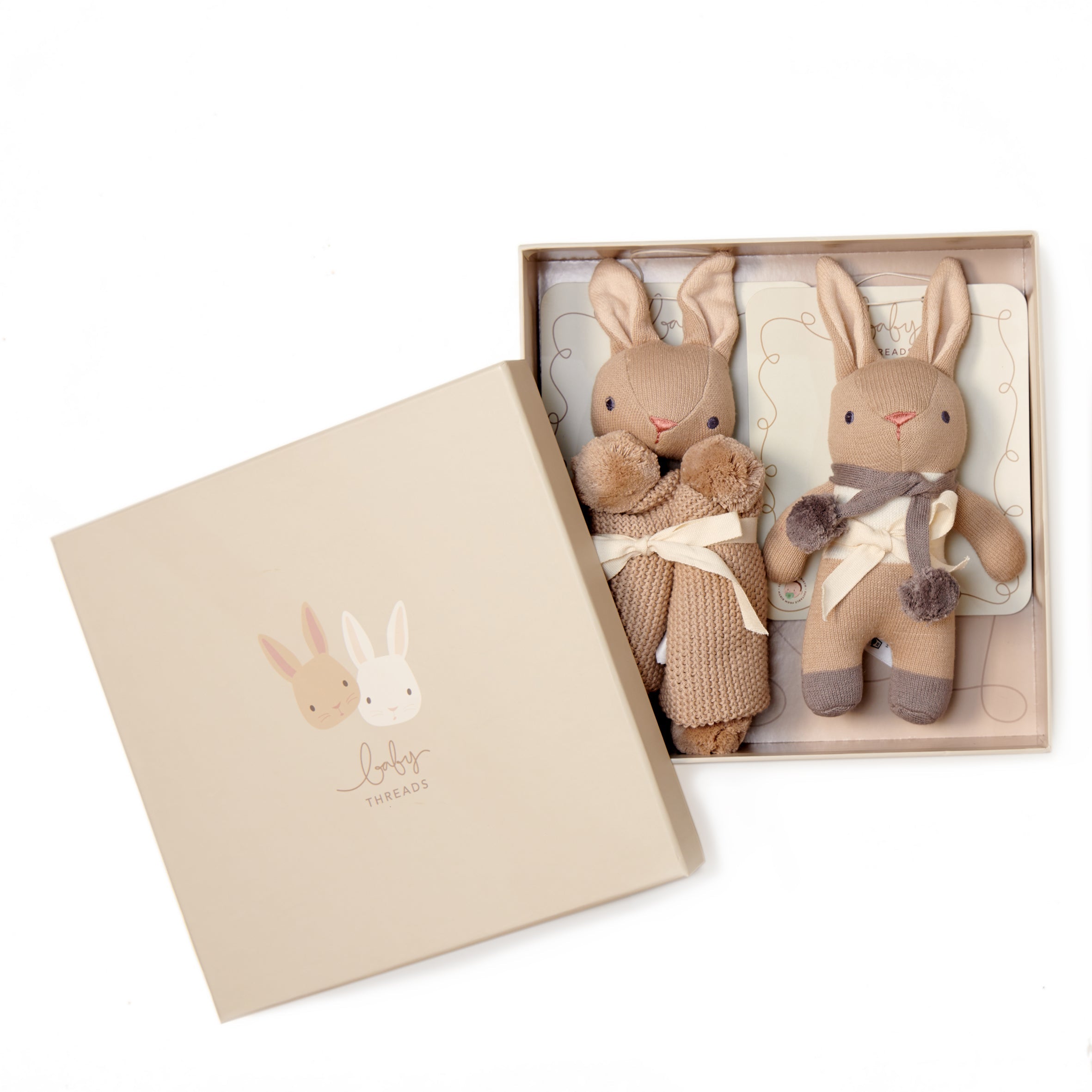 Baby Threads Taupe Bunny Gift Set - REGN