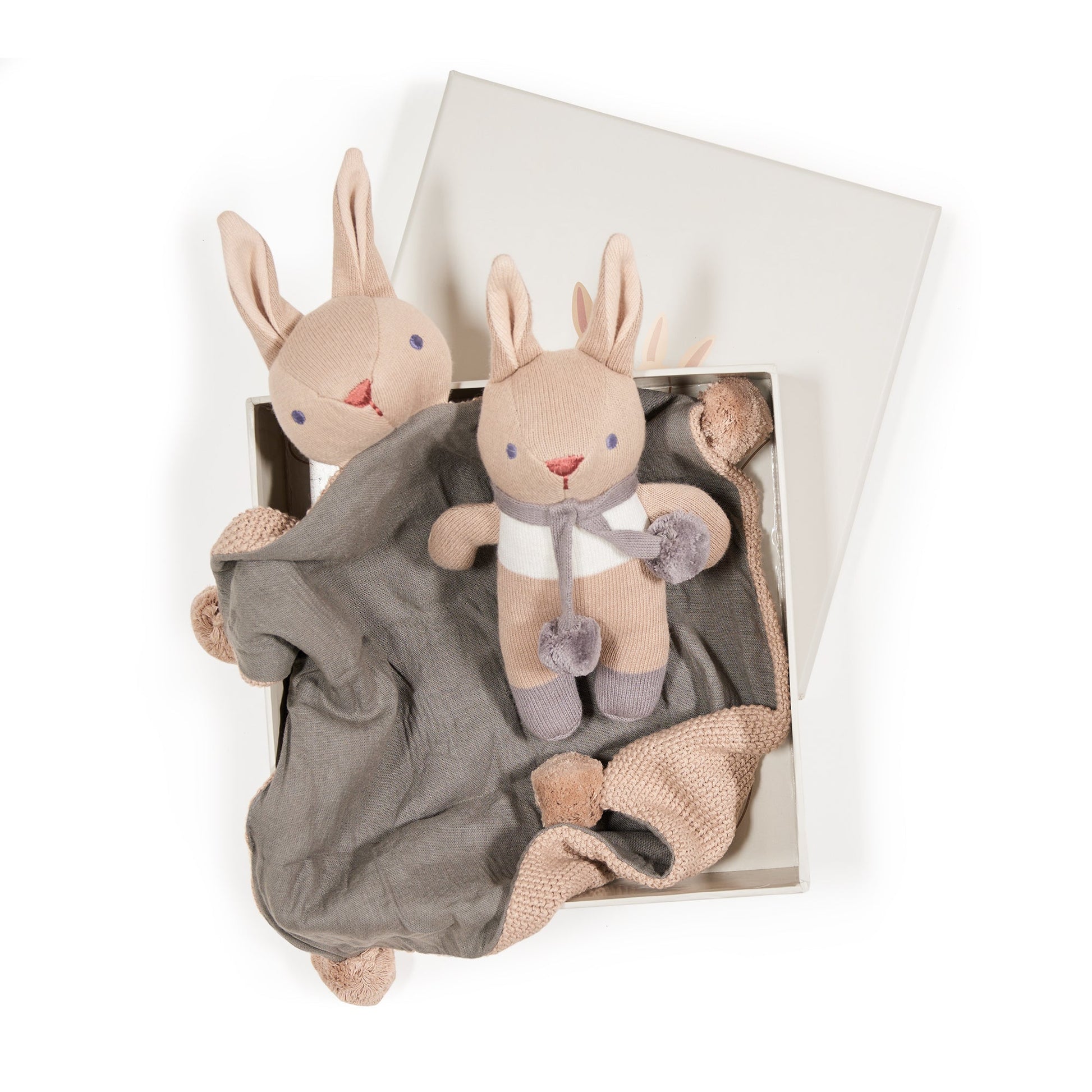 Baby Threads Taupe Bunny Gift Set - REGN