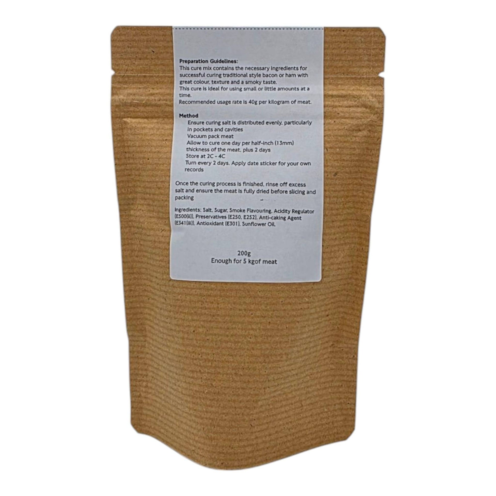 Bacon Curing Kit for Homemade Hickory Smoked Bacon - REGN
