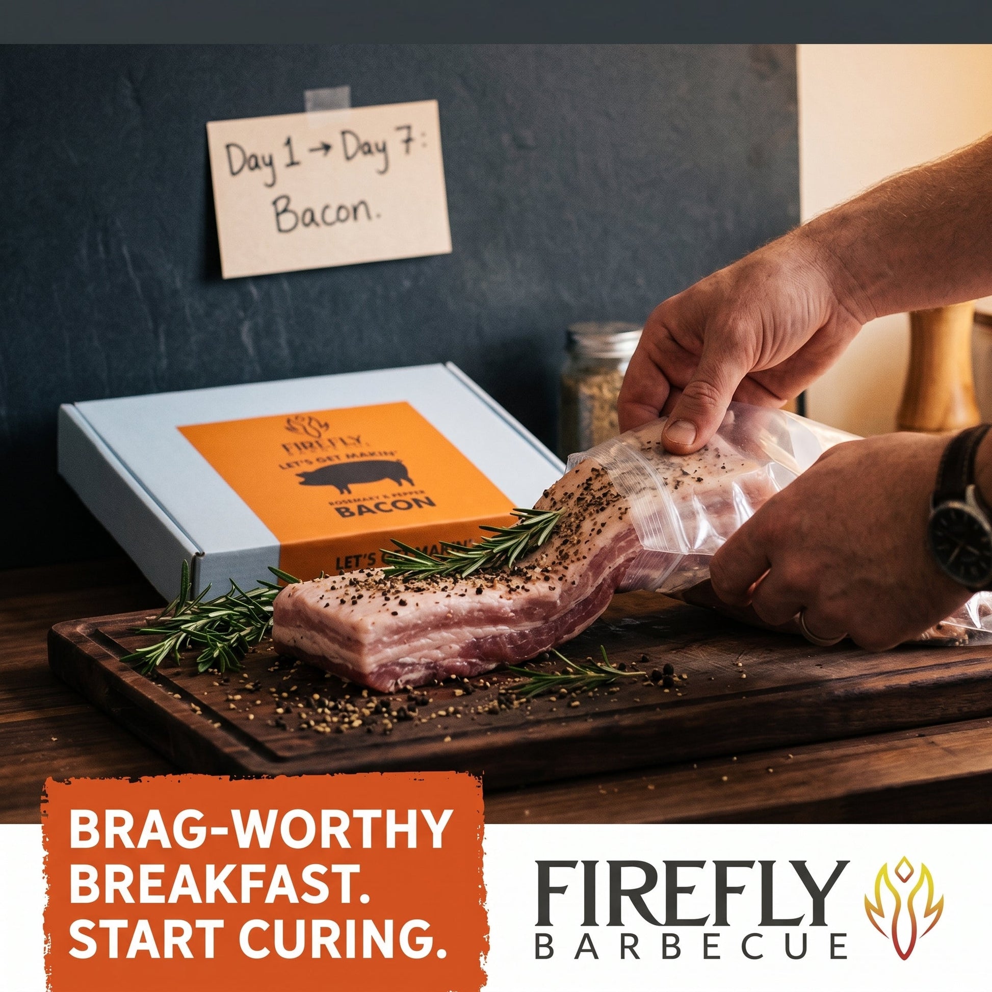 Bacon Curing Kit with Rosemary & Black Pepper - REGN