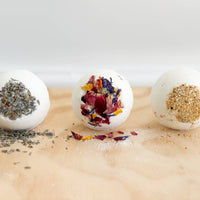 Luxury Bath Bomb Gift Set with Essential Oils – 3 Piece