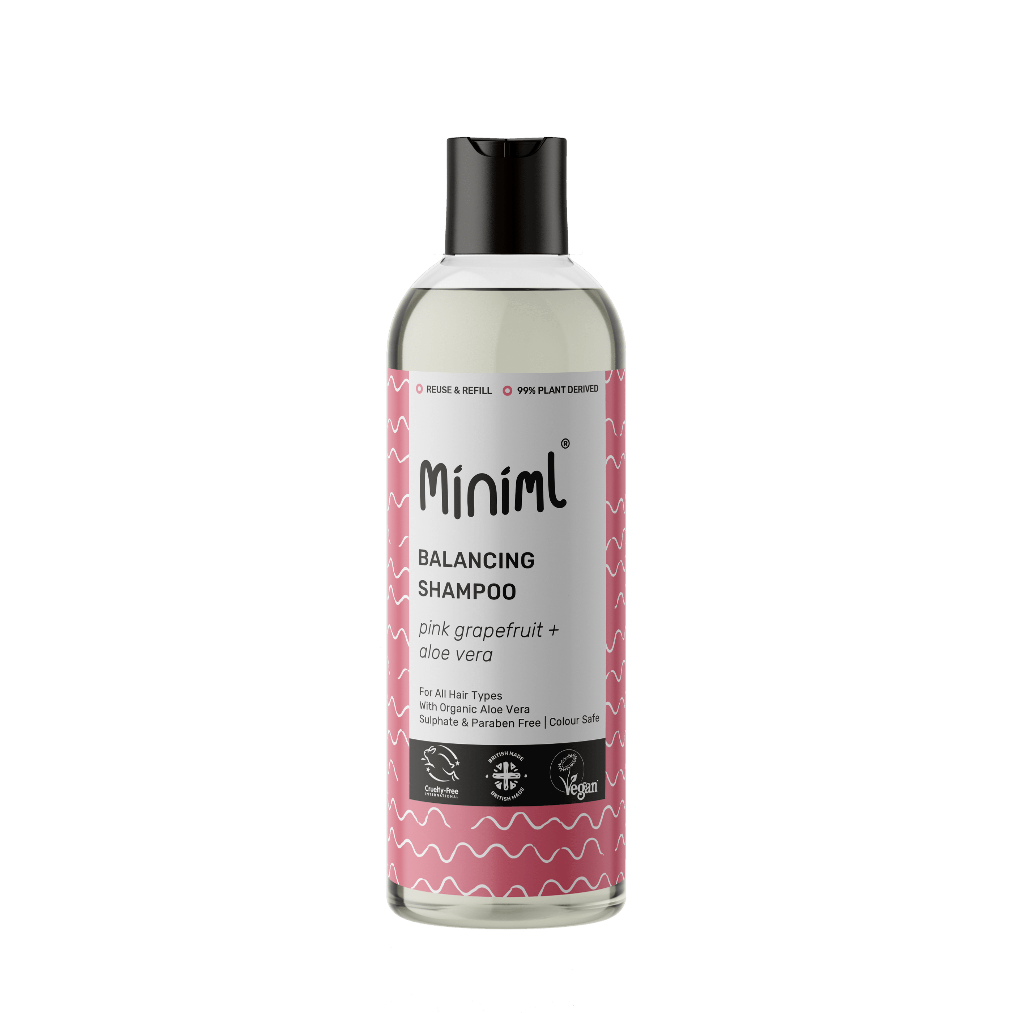 Balancing Shampoo 500ml | Grapefruit & Aloe Sulphate - Free Hair Care - REGN