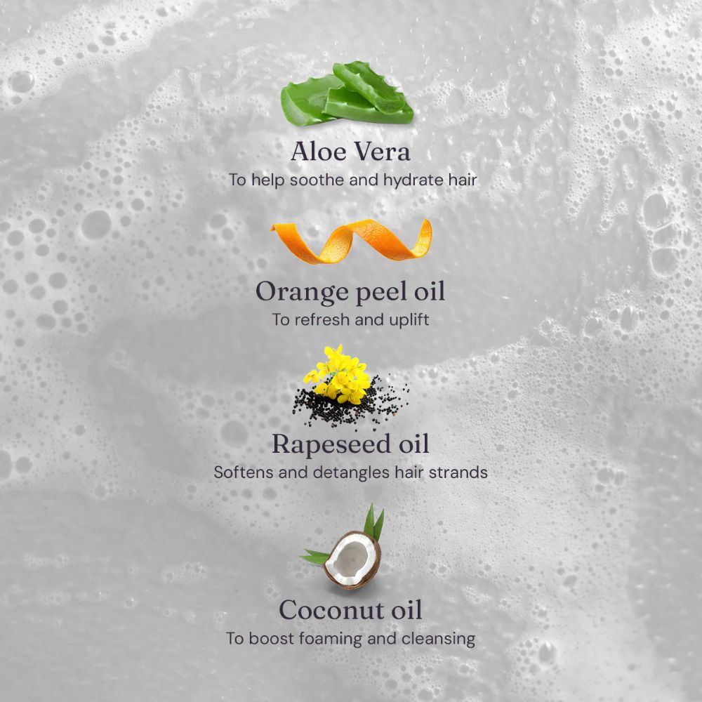 Balancing Shampoo Uplifting Pink Grapefruit 400ml Sulphate - Free Hair Care - REGN