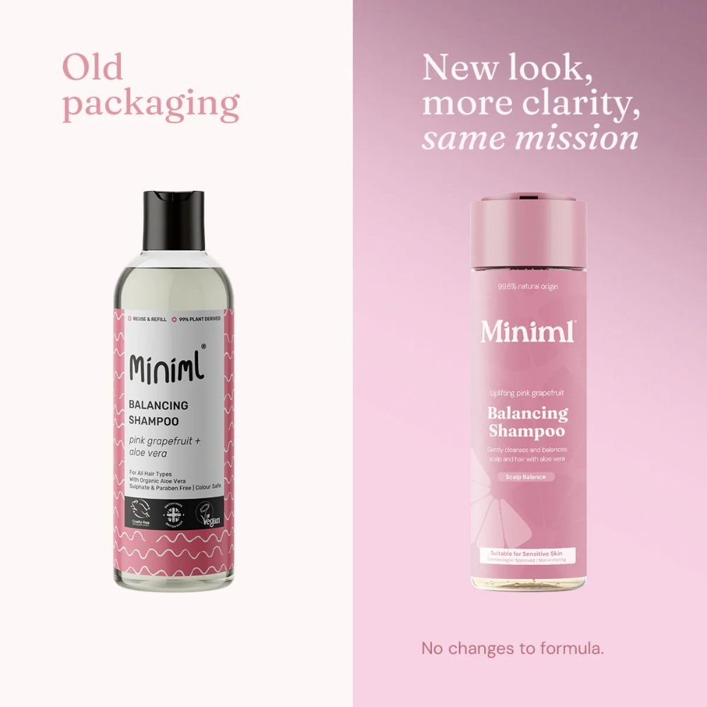 Balancing Shampoo Uplifting Pink Grapefruit 400ml Sulphate - Free Hair Care - REGN