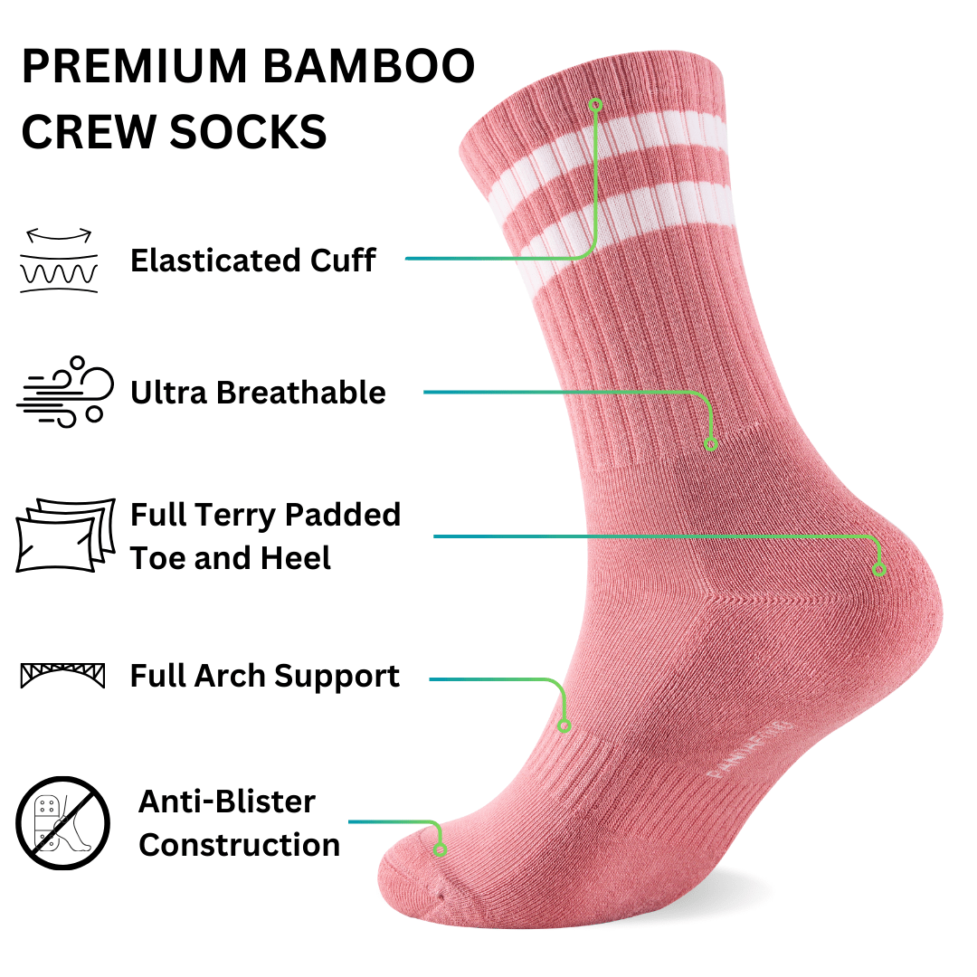 Bamboo Crew Socks - REGN