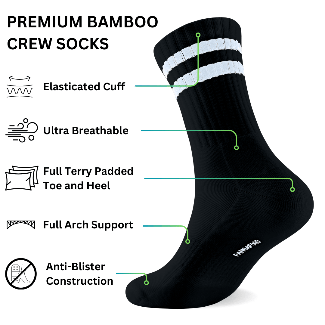 Bamboo Crew Socks - REGN