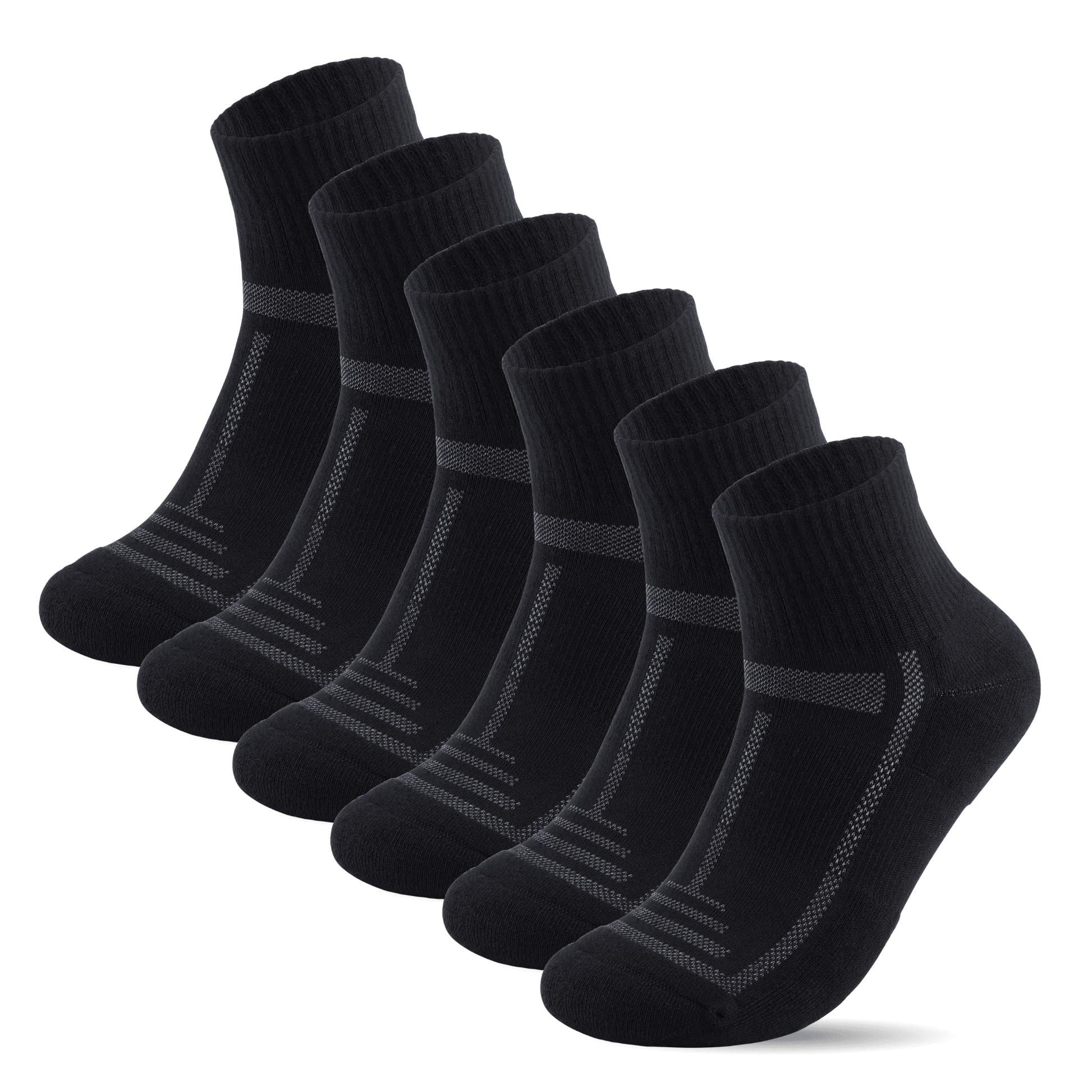 Bamboo Cushioned Quarter Socks - REGN