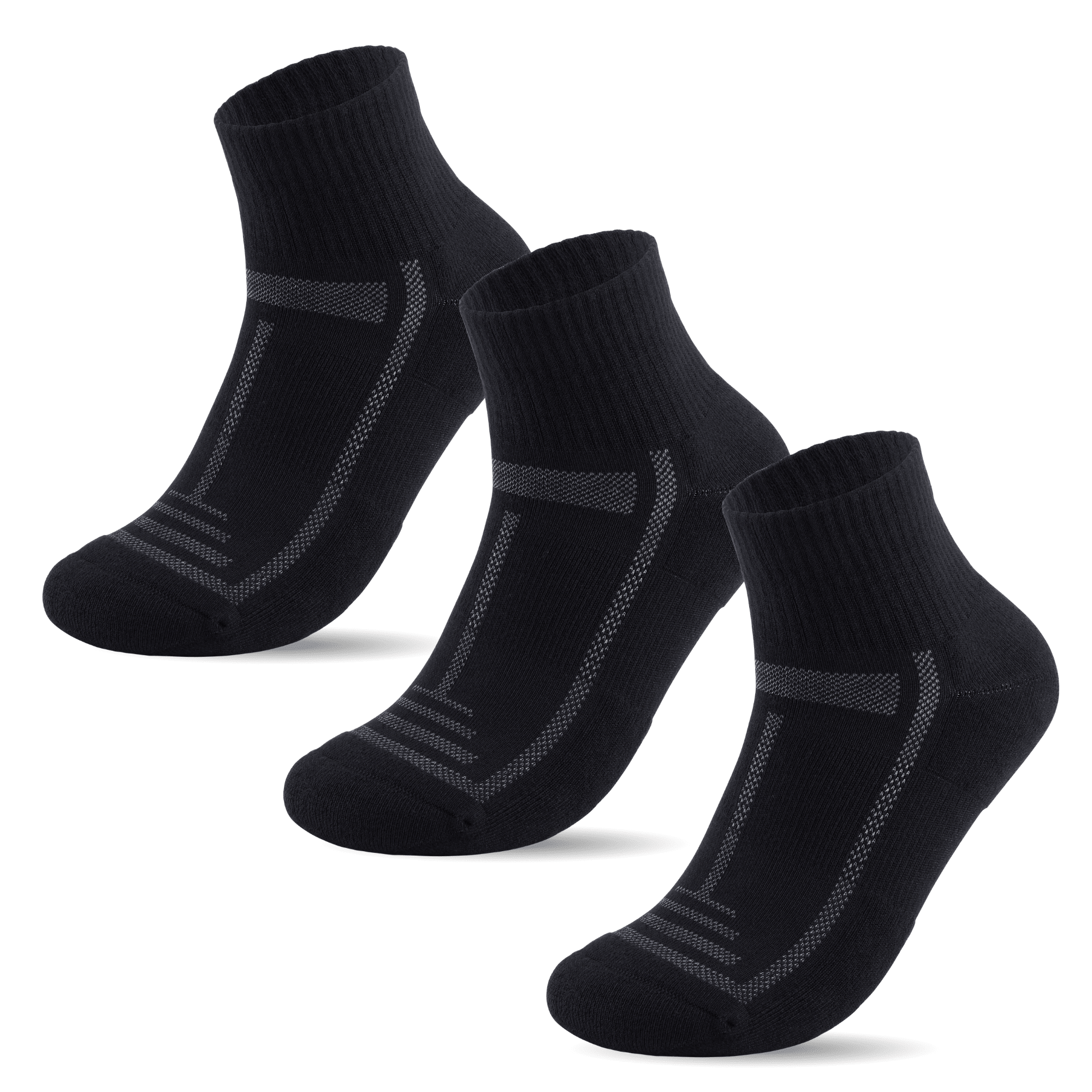 Bamboo Cushioned Quarter Socks - REGN