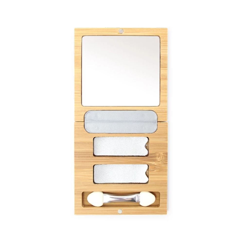 Bamboo Duo Eyeshadow Palette | Empty Refillable Makeup Compact - REGN