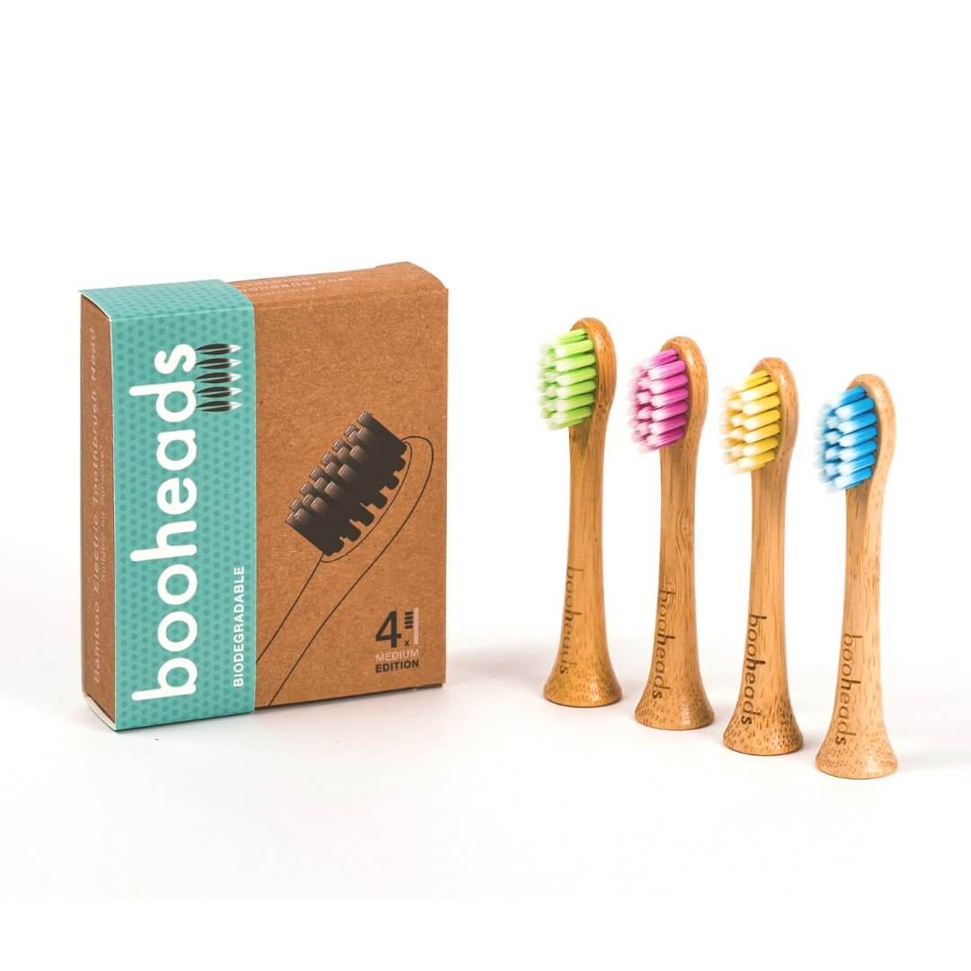 Bamboo Electric Toothbrush Heads Compatible with Sonicare* | Polish Clean 4PK Multi - REGN