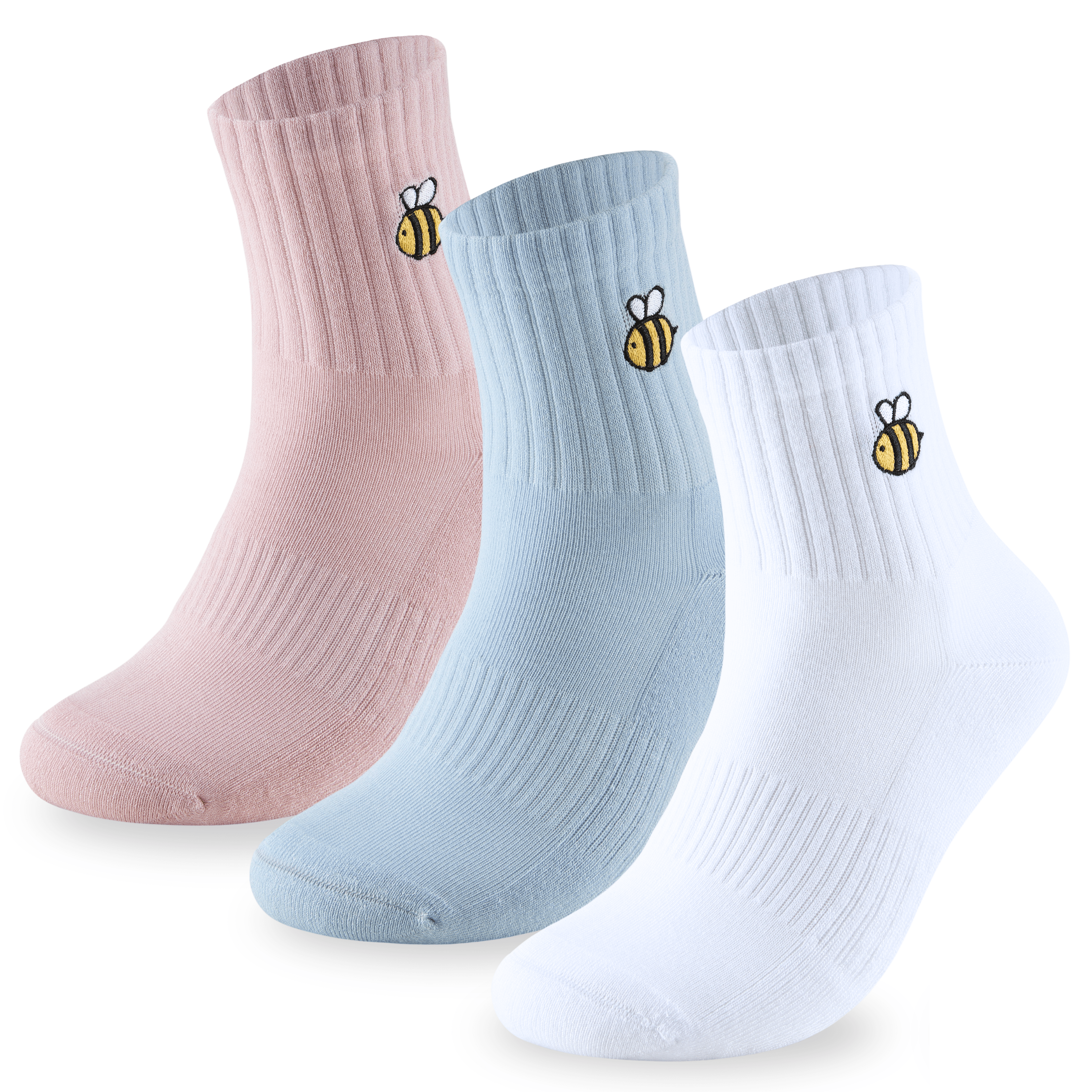 Bamboo Embroidered Animal Socks - REGN