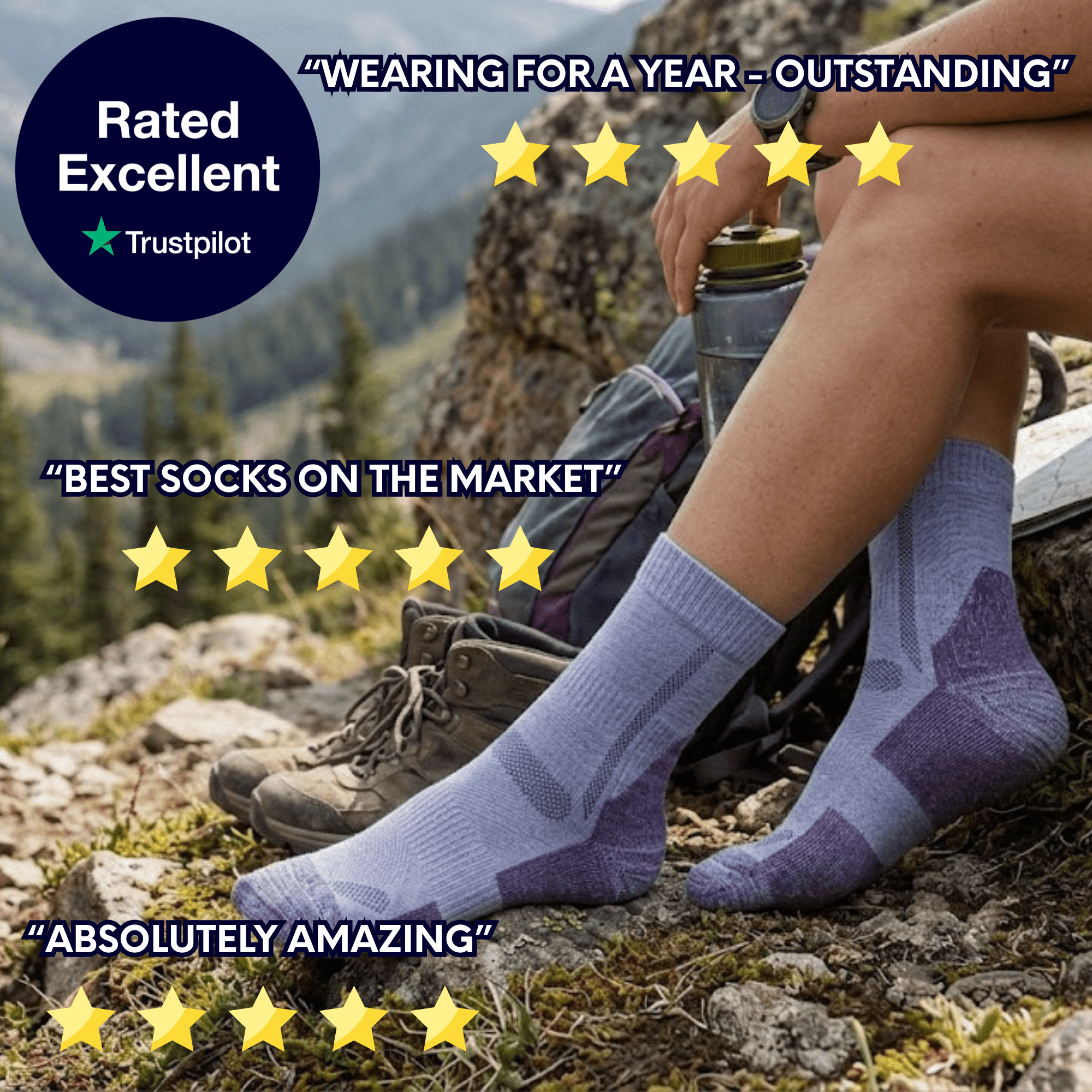 Bamboo Hiking Socks - REGN