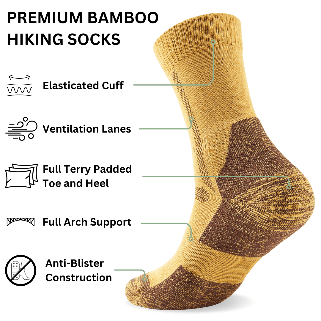 Bamboo Hiking Socks - REGN