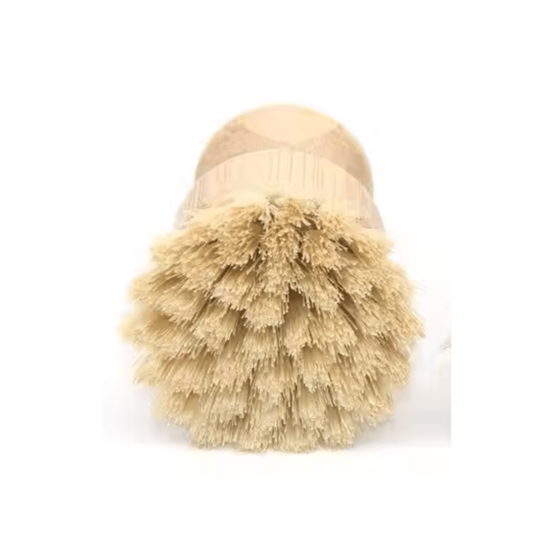 Bamboo Plastic Free Kitchen Dish Brush, Eco Friendly Washing Brush With Sisal Bristles - REGN