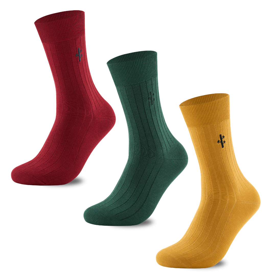 Bamboo Ribbed Dress Socks - REGN
