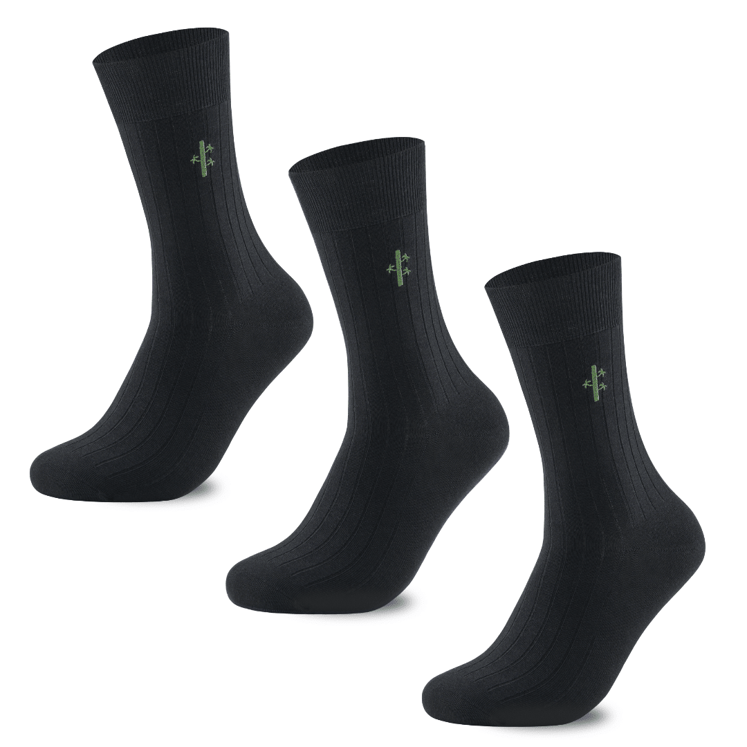 Bamboo Ribbed Dress Socks - REGN