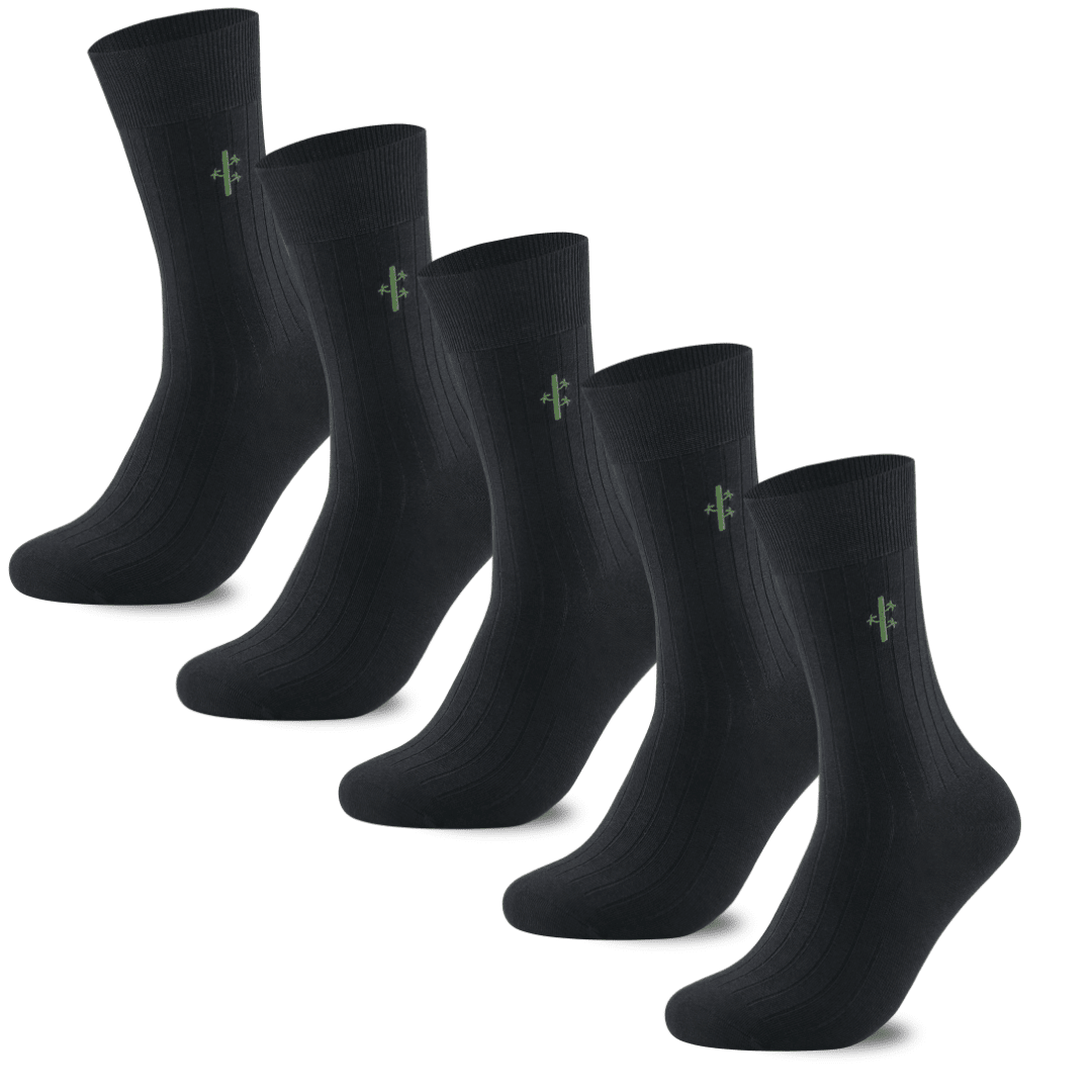 Bamboo Ribbed Dress Socks - REGN