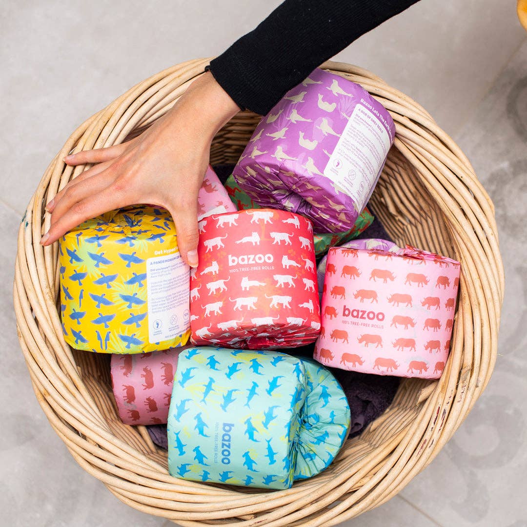 Bamboo Toilet Paper – Single Roll, Protected Species Range, Eco - Friendly - REGN