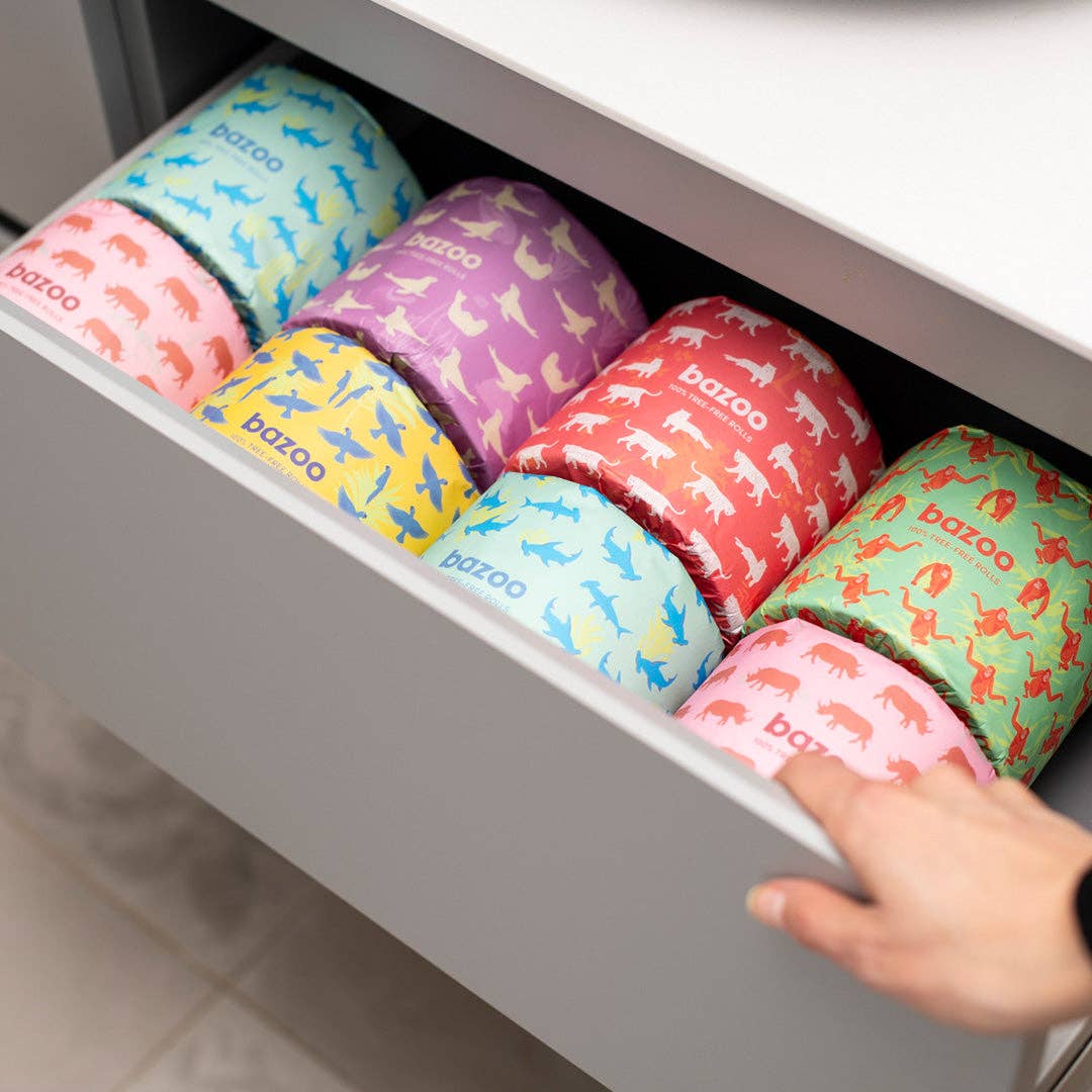 Bamboo Toilet Paper – Single Roll, Protected Species Range, Eco - Friendly - REGN