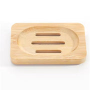 Bamboo Wooden Soap Tray, Rectangular Shape Tray For Soap Bars - REGN