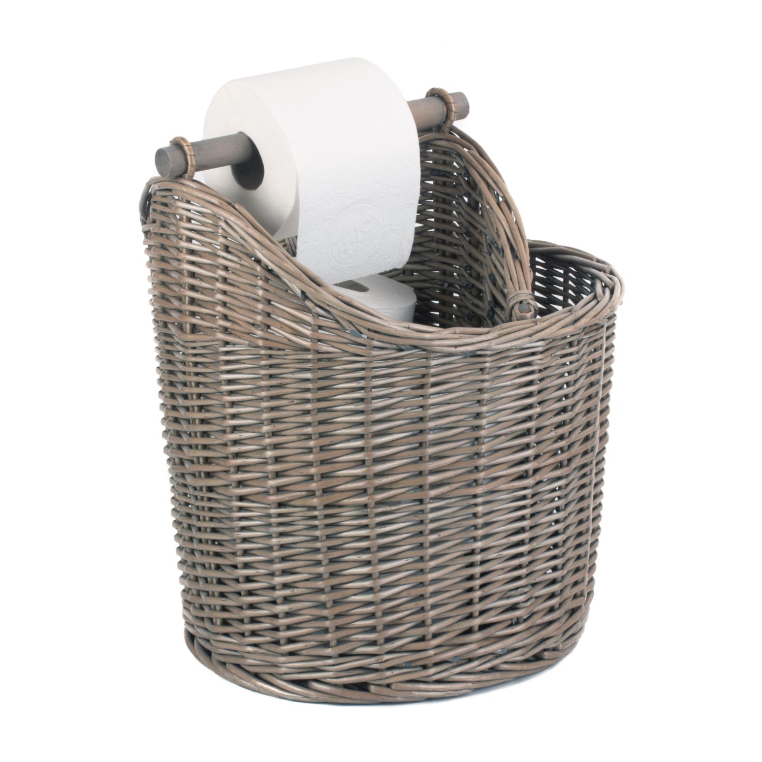 Bathroom Loo Roll Holder Basket - REGN