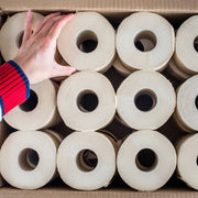 Bazoo Unbleached Bamboo Toilet Paper | 24 Naked Double Rolls | FSC Certified - REGN