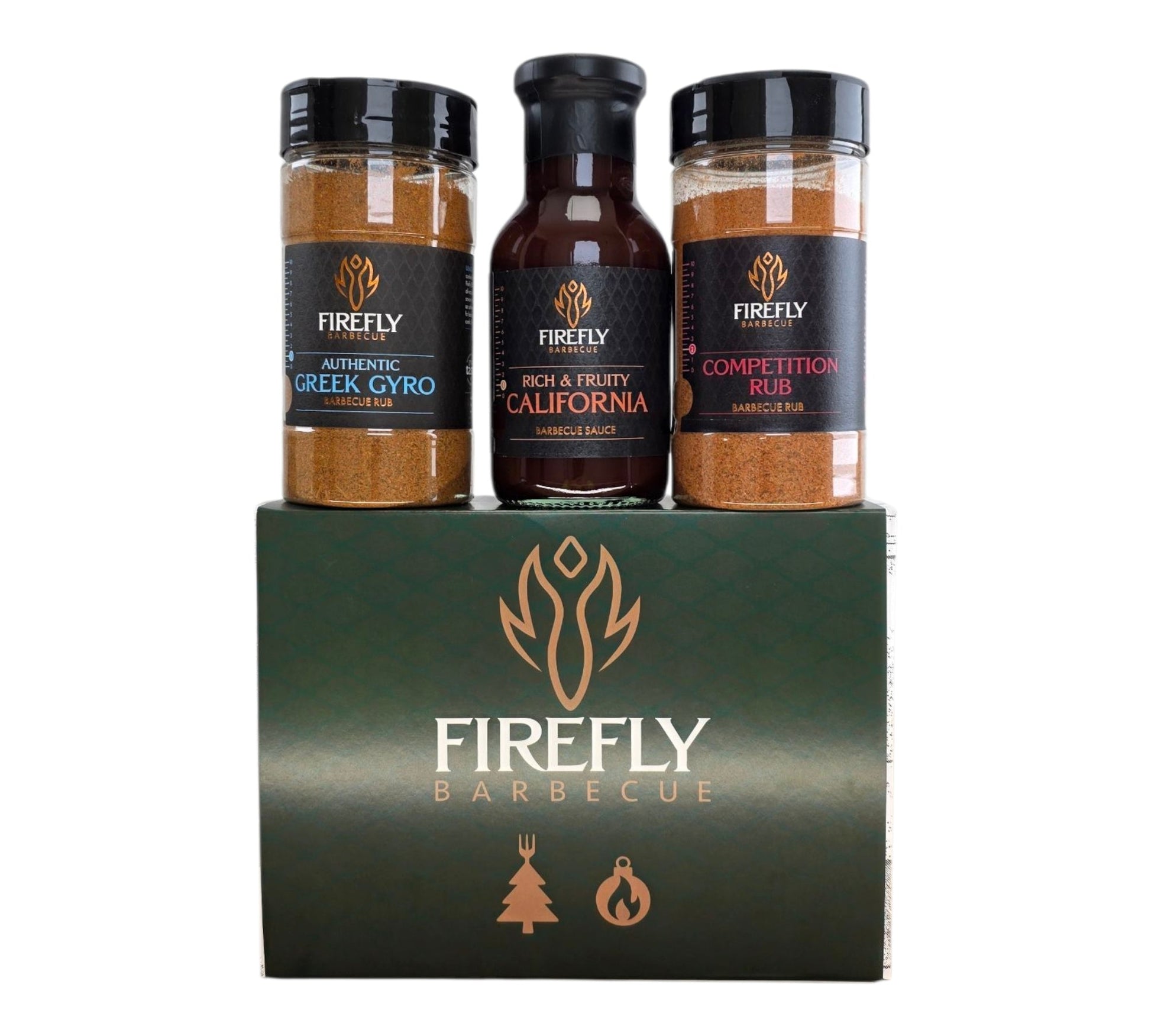BBQ Christmas Gift Box with Rubs and Sauce - REGN