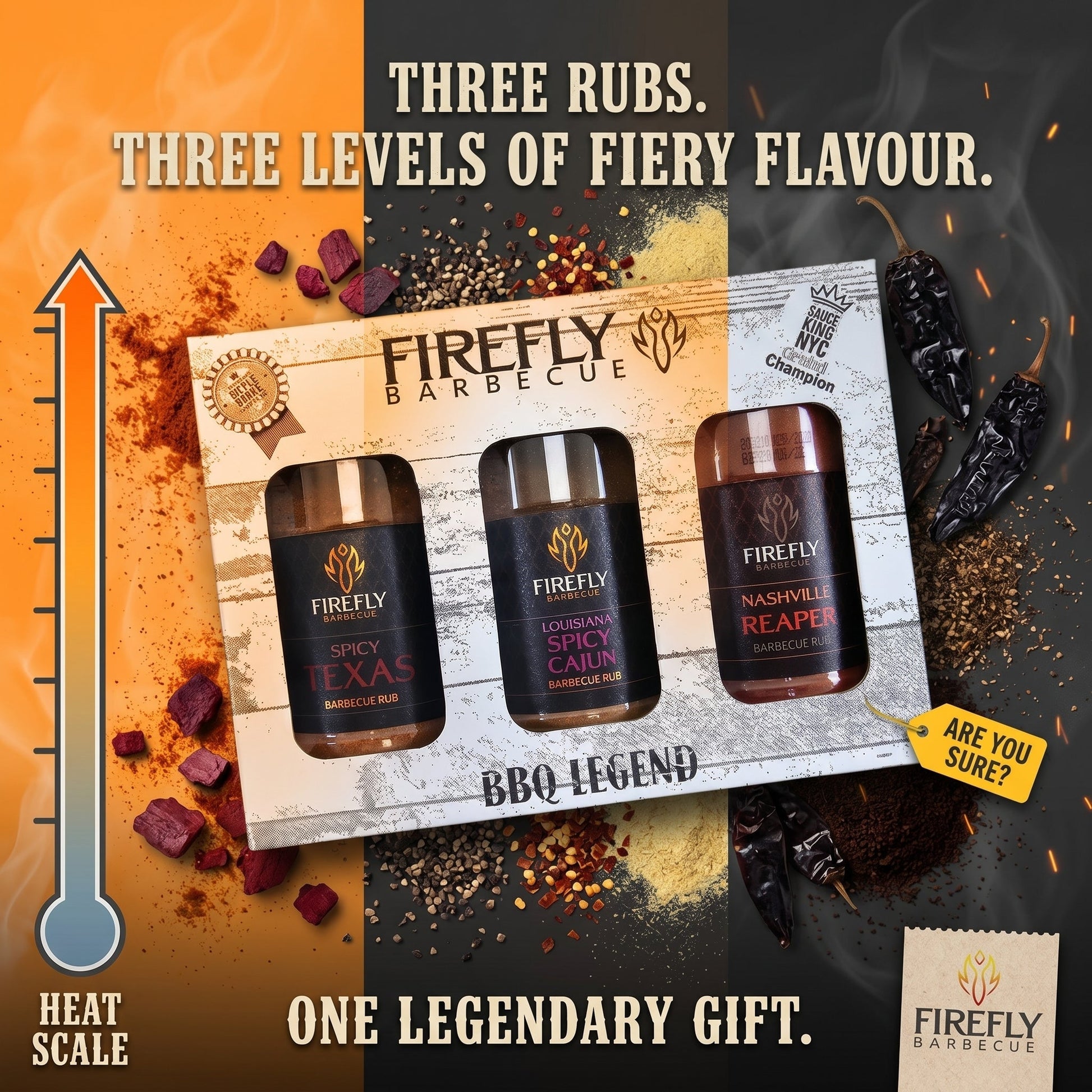 BBQ Legend - Spicy BBQ Rub Gift Pack - REGN