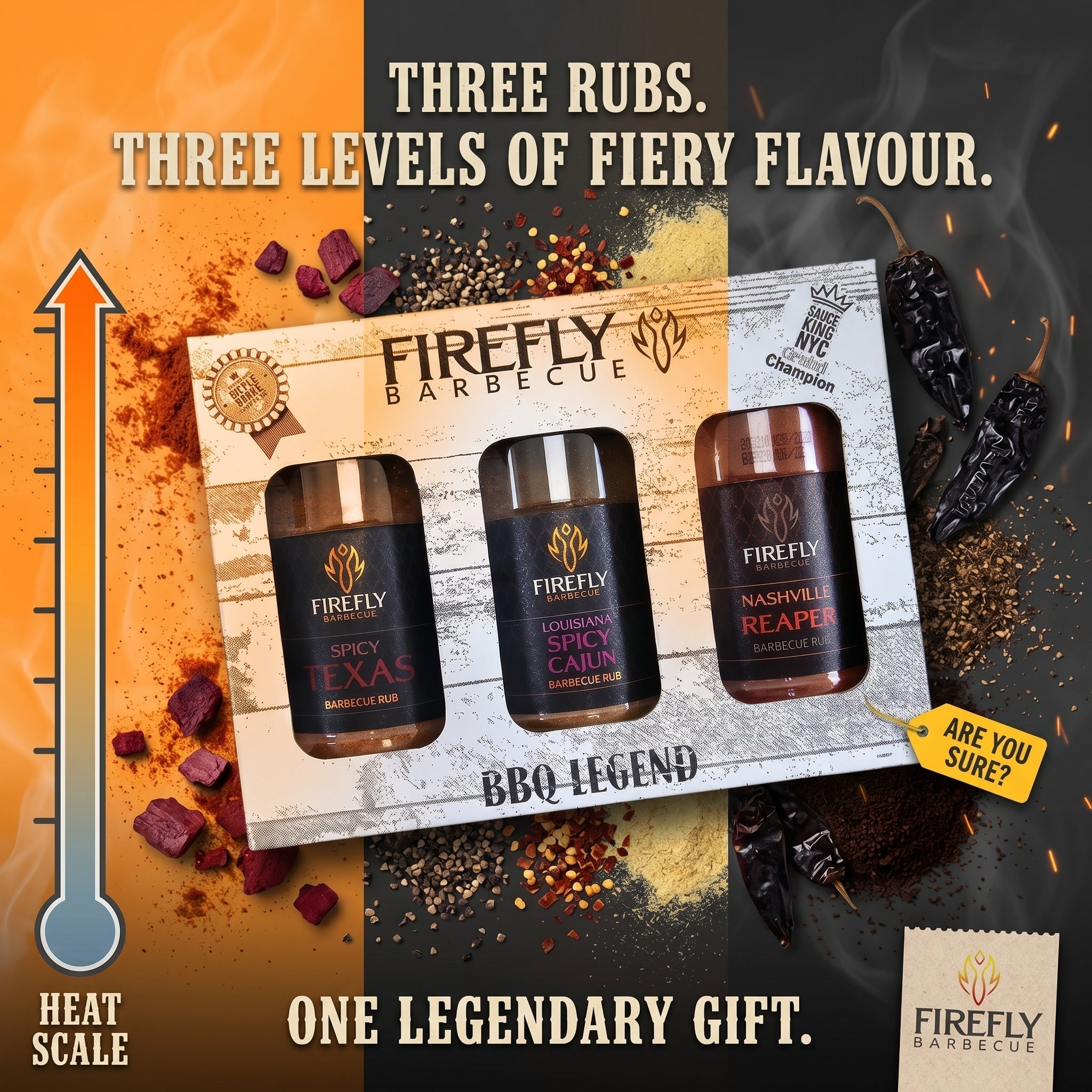 BBQ Legend - Spicy BBQ Rub Gift Pack - REGN