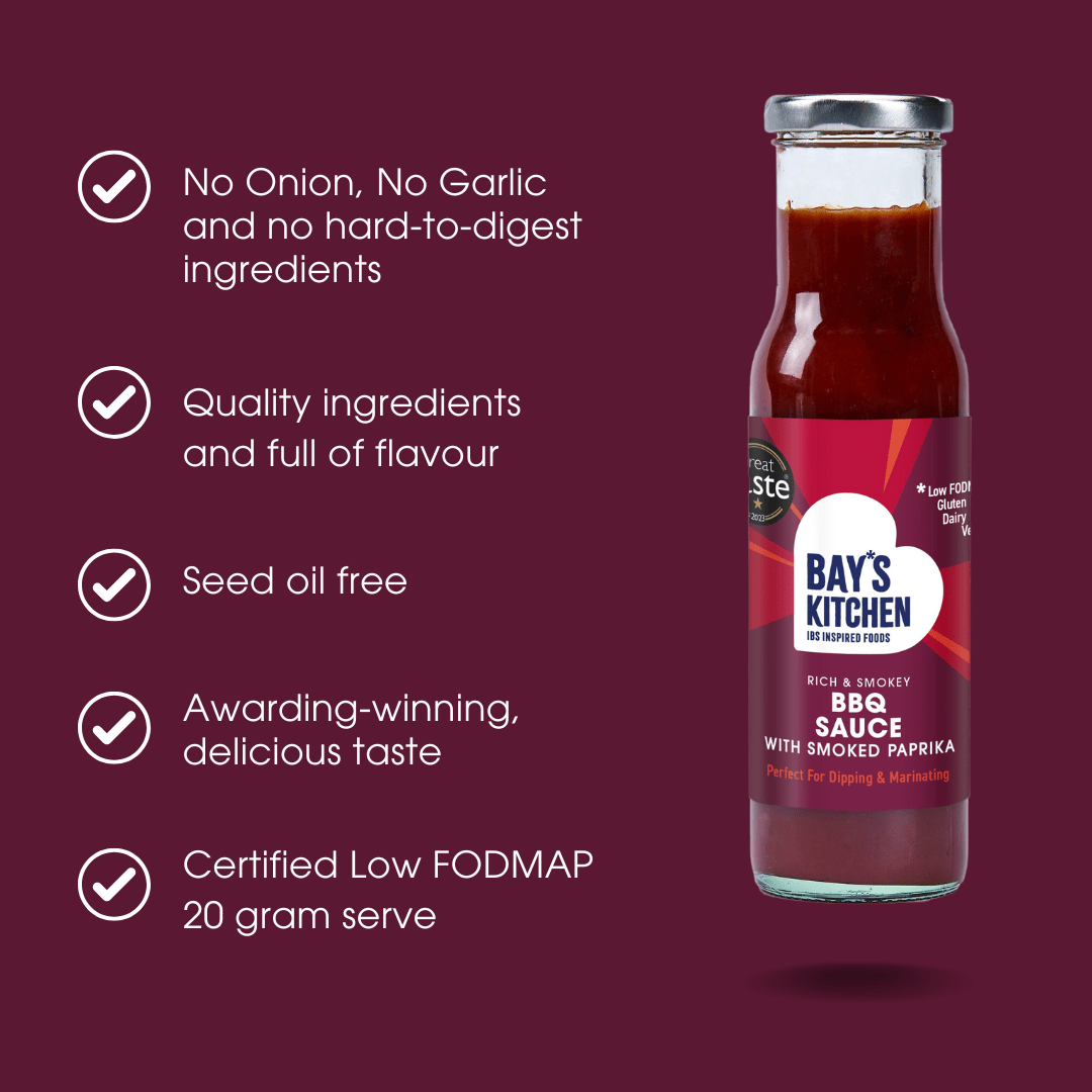 BBQ Sauce with Smoked Paprika 275g – Low FODMAP & Vegan - REGN