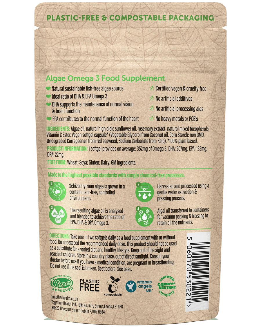 Omega 3 – Vegan Omega 3 – 30 Softgels