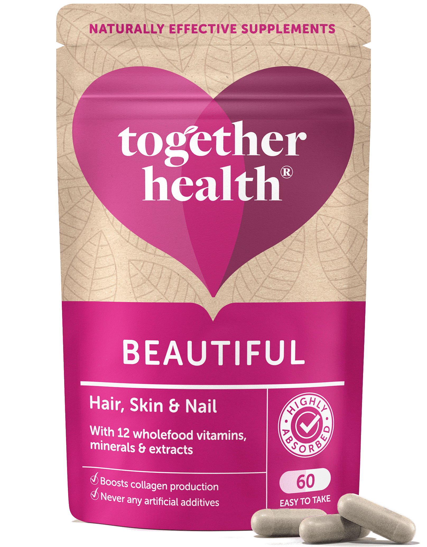 Beautiful – Hair Skin and Nails Vitamins Supplement - REGN