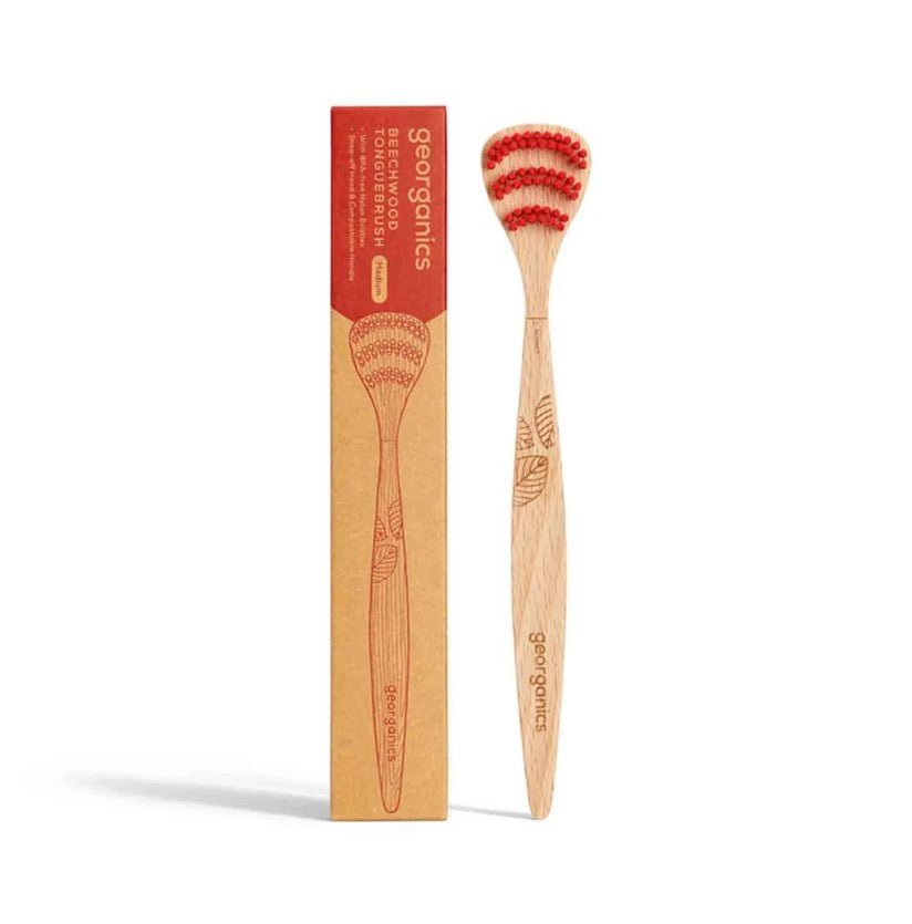 Beechwood Tonguebrush For Better Hygiene - REGN