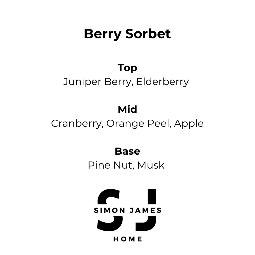 Berry Sorbet Candle - Luxury Soy Wax - REGN