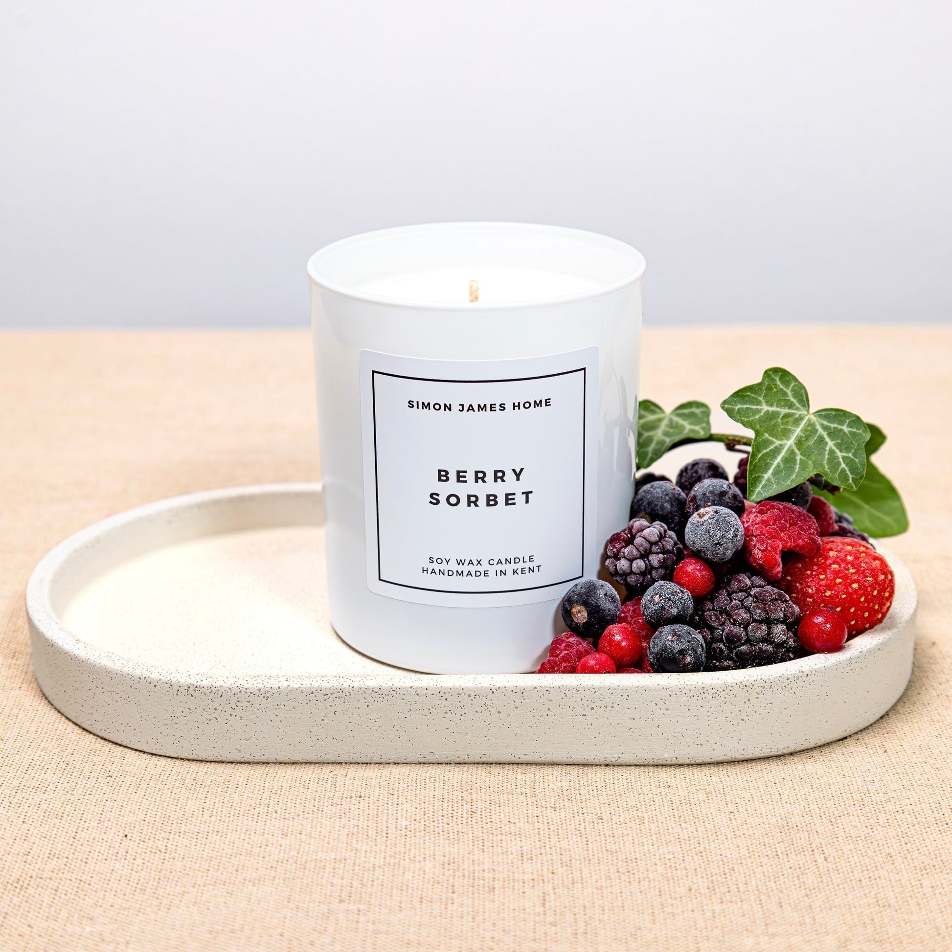 Berry Sorbet Candle - Luxury Soy Wax - REGN