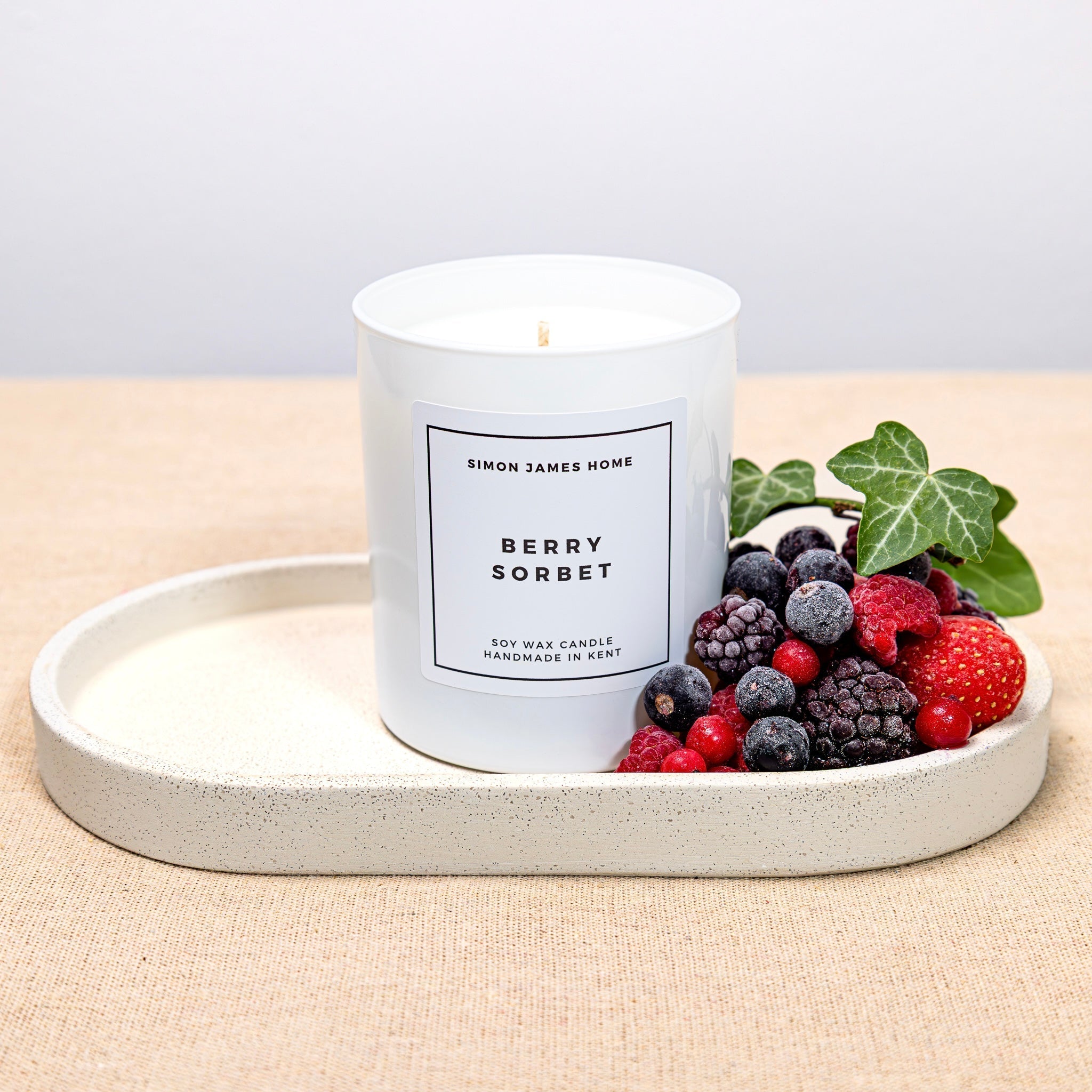 Berry Sorbet Candle - Luxury Soy Wax - REGN
