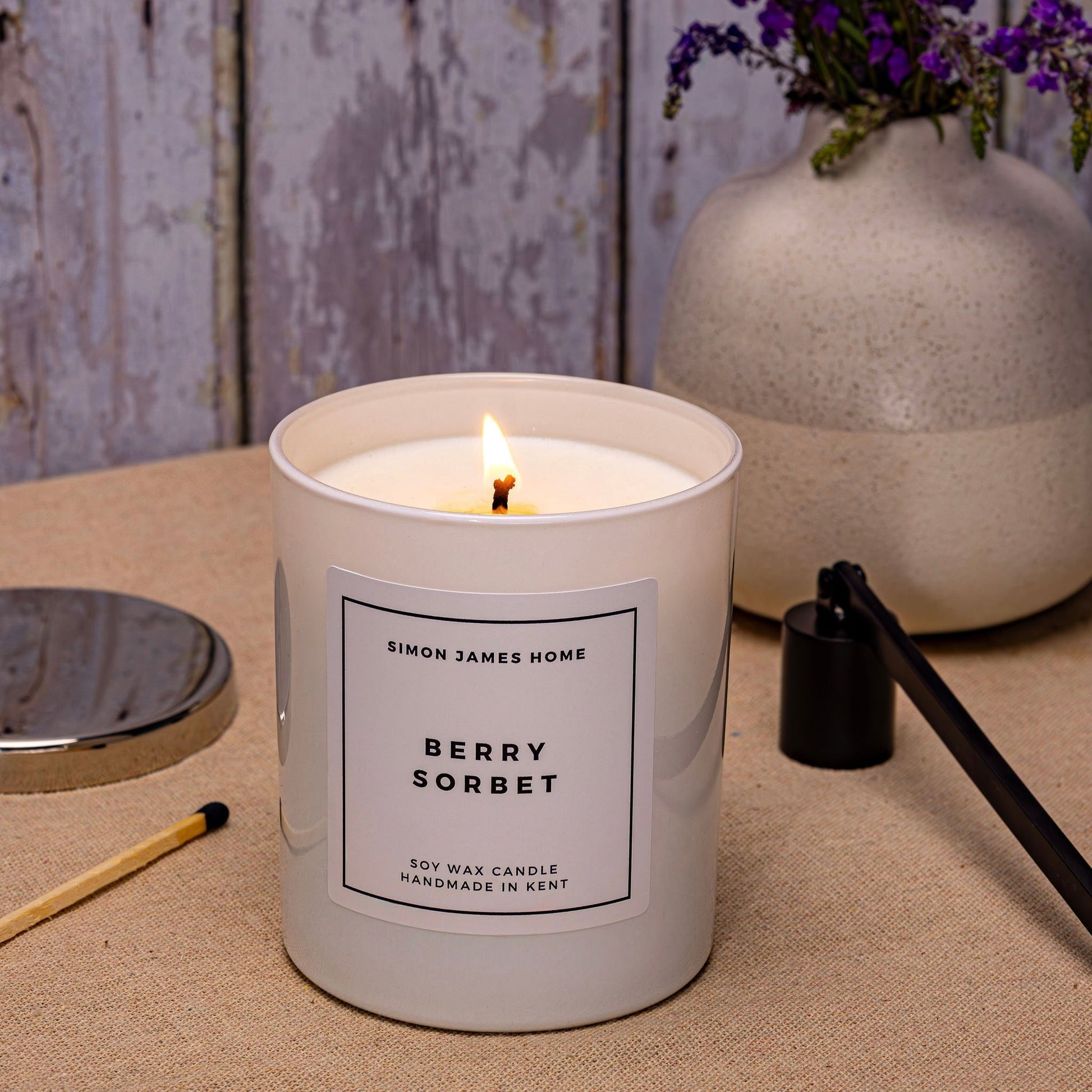 Berry Sorbet Candle - Luxury Soy Wax - REGN