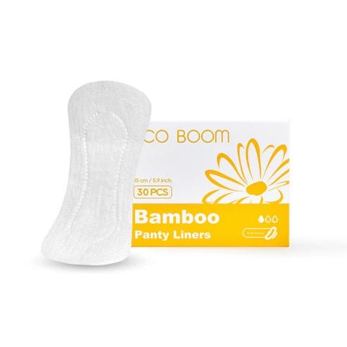 Biodegradable Organic Bamboo Disposable Sanitary Pads With Wings - Ultra Thin Absorbable - REGN