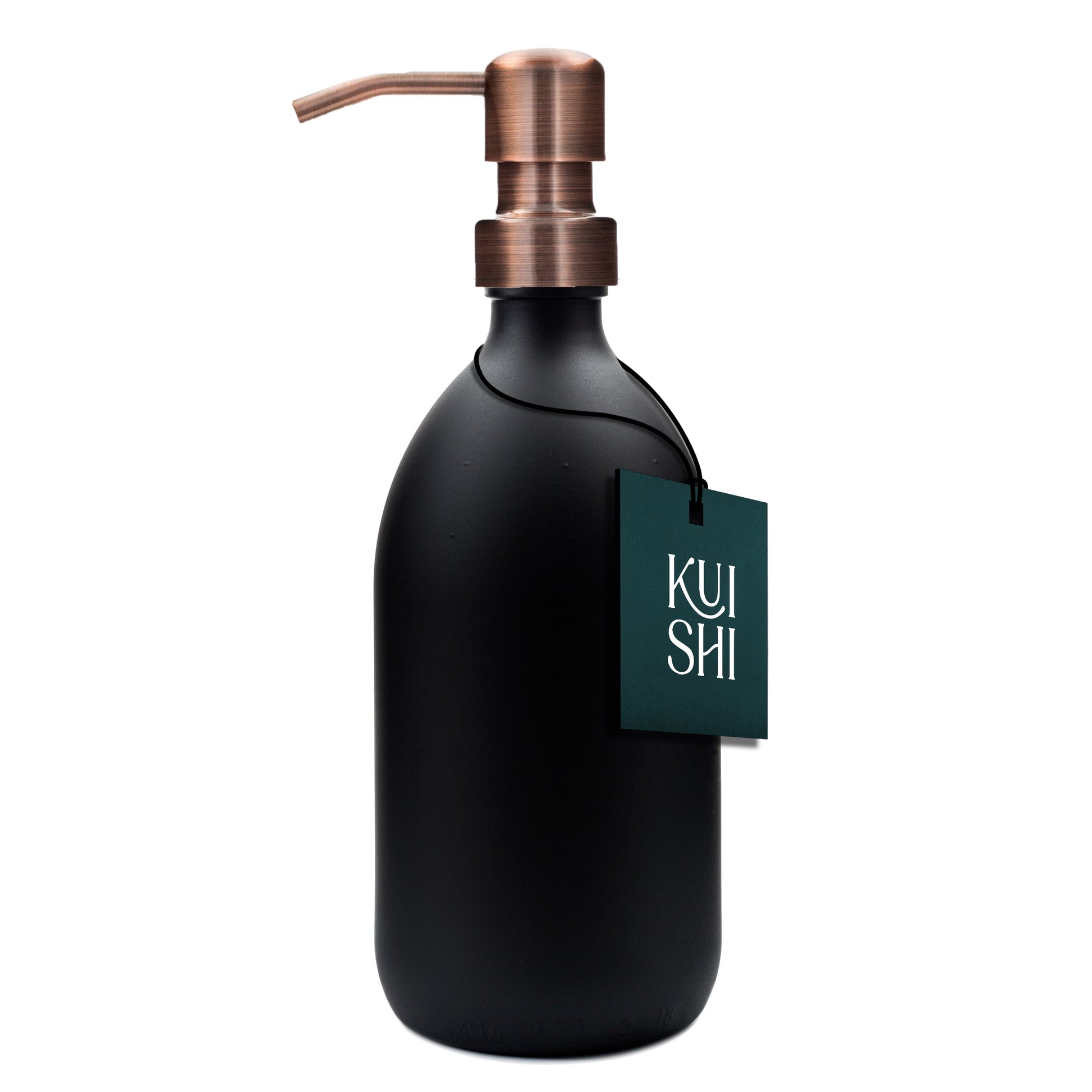 Black Dispenser Stainless Steel Pump - REGN