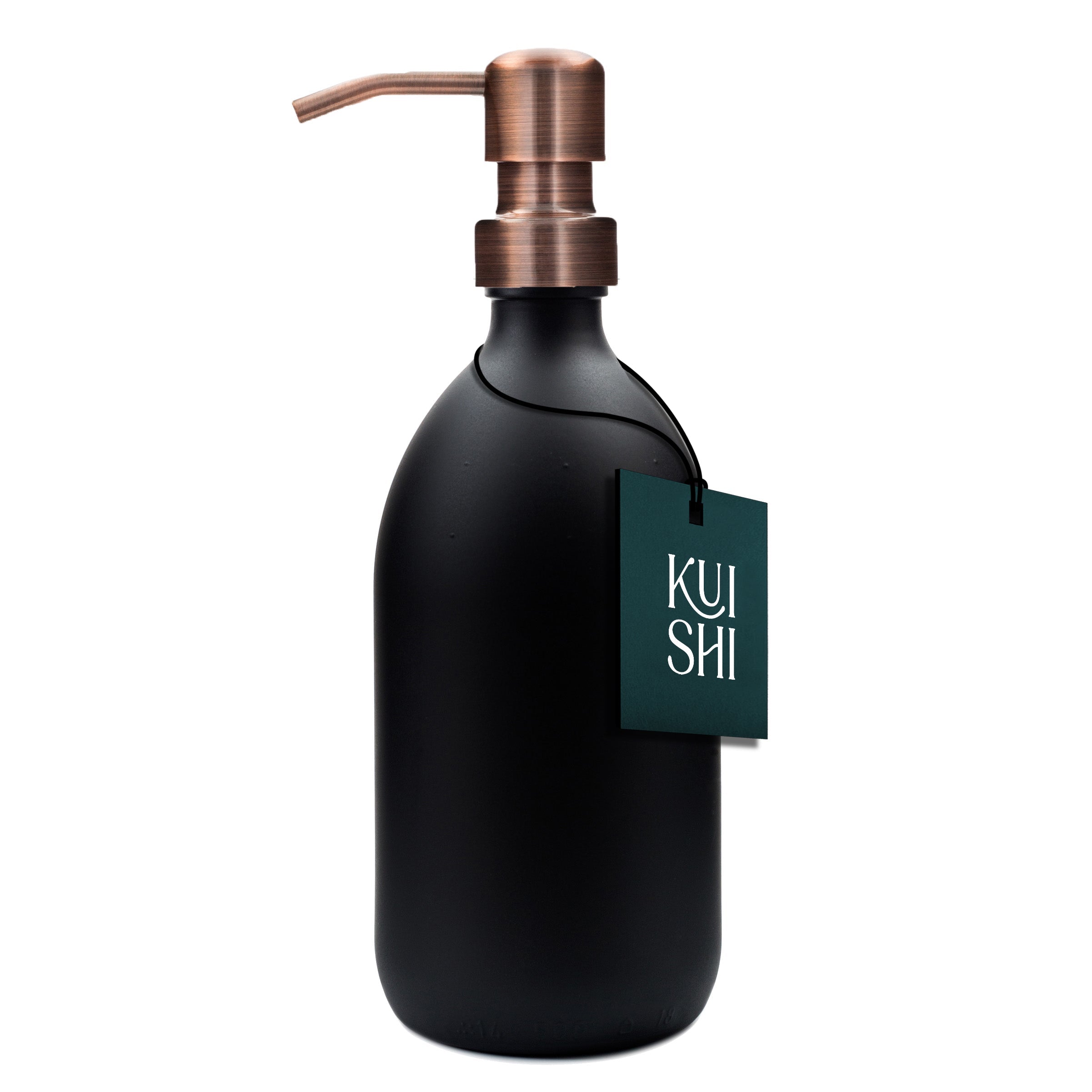 Black Dispenser Stainless Steel Pump - REGN